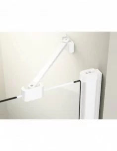 Stacionari sienelė Chrome CPS, Balta matinė, RAVAK