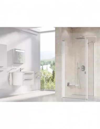 Stacionari sienelė Chrome CPS, Balta, RAVAK