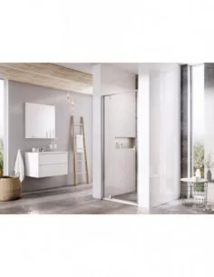 Dušo durys Pivot PDOP1, Chromo, RAVAK