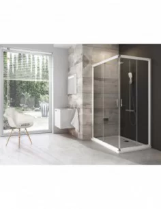 Dušo kabina Blix BLRV2K+BLRV2K, Balta, RAVAK