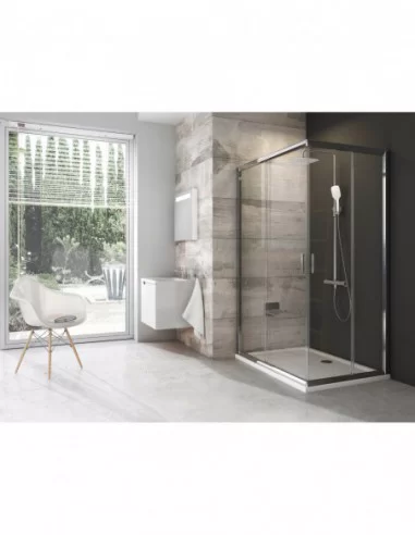 Dušo kabina Blix BLRV2K+BLRV2K, Chromo, RAVAK