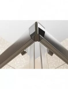 Dušo kabina Blix BLRV2K+BLRV2K, Satinas, RAVAK