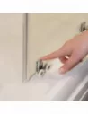 Dušo kabina Blix BLRV2K+BLRV2K, Satinas, RAVAK