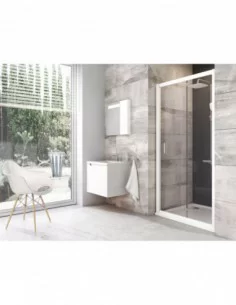 Dušo durys Blix BLDP2, Balta, RAVAK