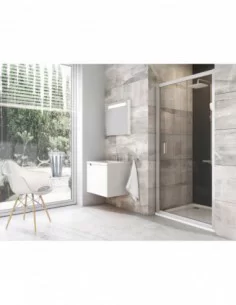 Dušo durys Blix BLDP2, Chromo, RAVAK