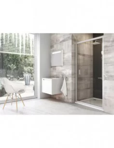 Dušo durys Blix BLDP2, Satinas, RAVAK