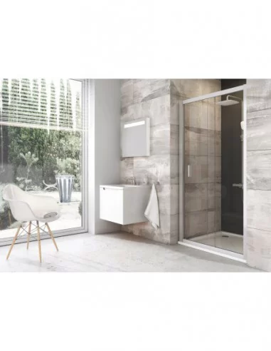 Dušo durys Blix BLDP2, Satinas, RAVAK