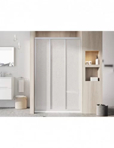 Dušo durys Supernova ASDP3, Satinas, RAVAK