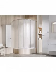 Žema dušo kabina Supernova SKCP4 Sabina, Satinas, RAVAK