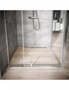 Nutekamasis dušo latakas Runway, Nerūdijantis plienas, RAVAK