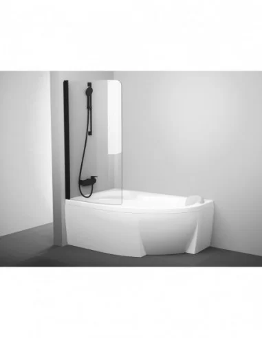 Vonios sienelė CVSK1 Rosa, Juodas, RAVAK