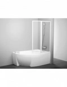 Vonios sienelė VSK2 Rosa, Balta, RAVAK