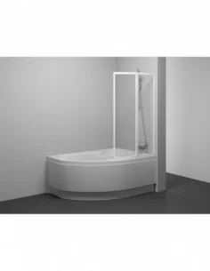 Vonios sienelė VSK2 Rosa, Balta, RAVAK