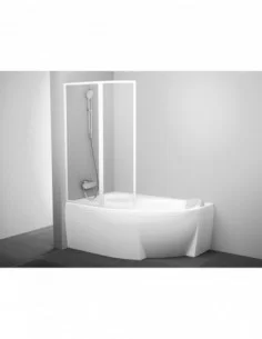 Vonios sienelė VSK2 Rosa, Balta, RAVAK