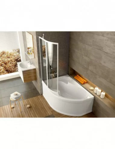 Vonios sienelė VSK2 Rosa, Balta, RAVAK