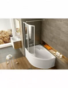 Vonios sienelė VSK2 Rosa, Balta, RAVAK