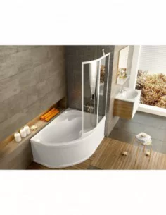 Vonios sienelė VSK2 Rosa, Balta, RAVAK