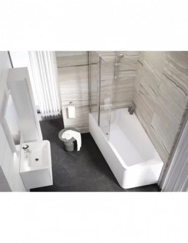 Apdailos plokštė 10°, Balta, RAVAK