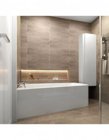 Apdailos plokštė 10°, Balta, RAVAK