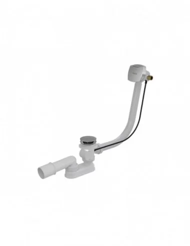 Vonios sifonas, užpildantis vonią vandeniu, Chromas, RAVAK
