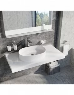 Plokštė po praustuvu I, Balta, RAVAK