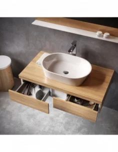 Spintelė po praustuvu Formy, Ąžuolas, RAVAK