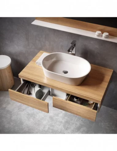 Spintelė po praustuvu Formy, Ąžuolas, RAVAK