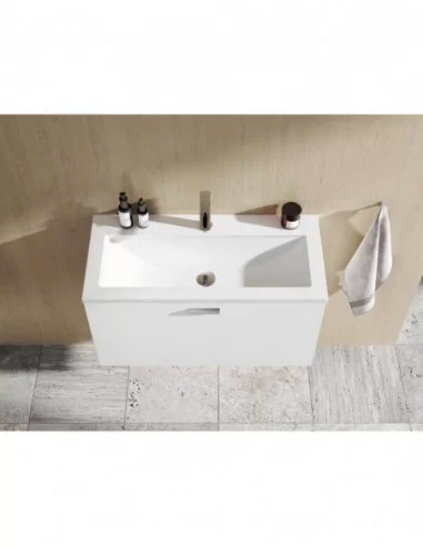 Spintelė po praustuvu Clear II, Balta, RAVAK