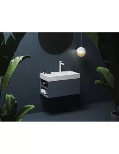 Spintelė po praustuvu SD Lite 80 K/D, Deepsea blue, RAVAK