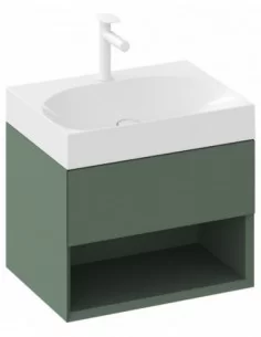 Praustuvas Lite 45 / 60 / 80 su skyle maišytuvui, Balta, RAVAK