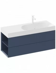 Praustuvas Lite 120/80 K/D su skyle maišytuvui, Balta, RAVAK