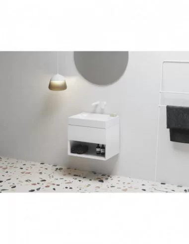 Praustuvas Lite be skylės, Balta, RAVAK