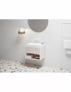 Praustuvas Lite be skylės, Balta, RAVAK