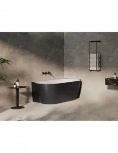 Vonia Freedom Corner II Tec, Juoda/balta, RAVAK