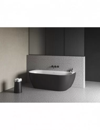 Vonia Freedom Wall Tec, Juoda/balta, RAVAK