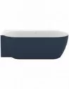 Vonia Freedom Corner II Tec, Deepsea blue/balta, RAVAK