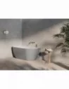 Vonia Freedom Corner II Tec, Smoke grey/balta, RAVAK