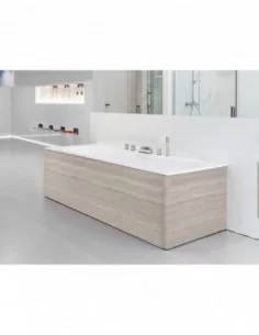 Šoninė apdailos plokštė MDF 80, satino medienos sp., RAVAK