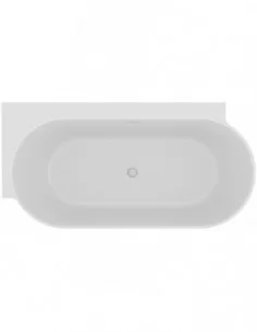 Vonia Freedom Corner II Tec, Juoda/balta, RAVAK