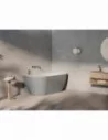 Vonia Freedom Corner II Tec, Smoke grey/balta, RAVAK