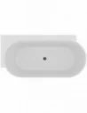 Vonia Freedom Corner II Tec, Smoke grey/balta, RAVAK