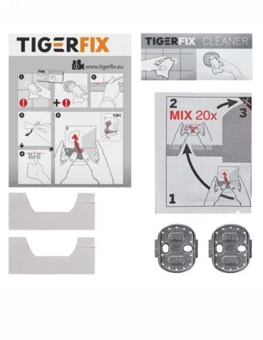 Montavimo sistema be gręžimo TigerFix, Tiger