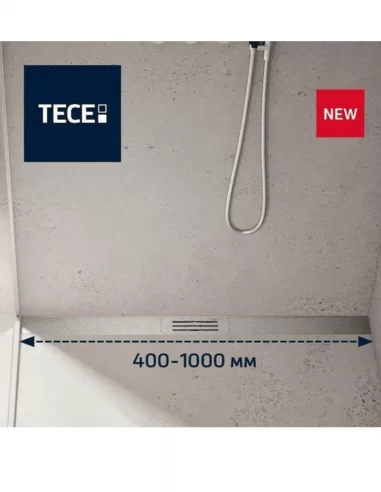 TECElineo pjaustomas dušo latako komplektas 1000mm, Tece
