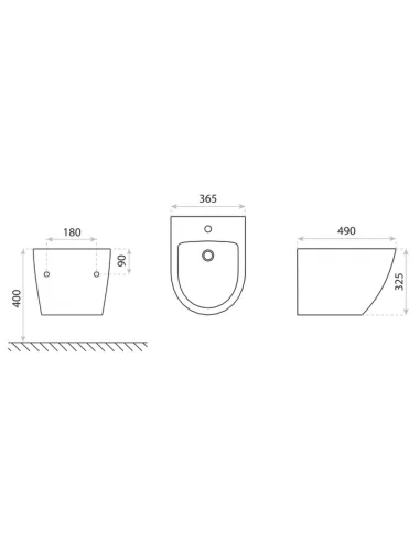 Pakabinama bidė SINTO BLACK, Lavita