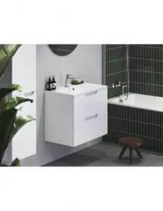 Spintelė SD 600 Classic II balta/pilka, RAVAK