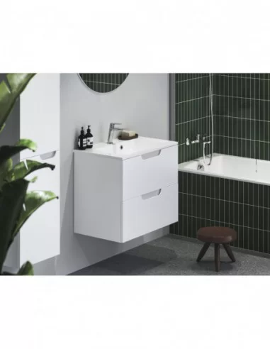 Spintelė SD 600 Classic II balta/pilka, RAVAK