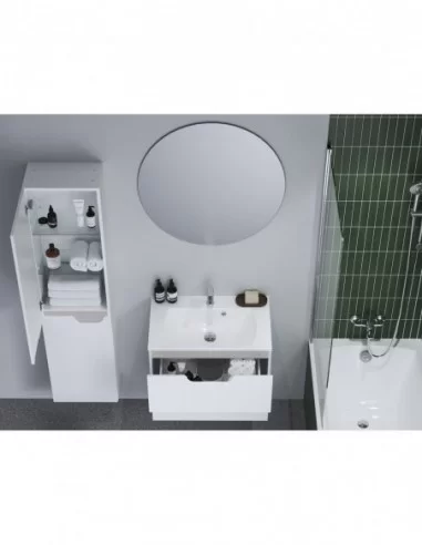 Spintelė SD 600 Classic II balta/pilka, RAVAK