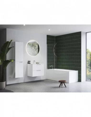 Spintelė SD 600 Classic II balta/pilka, RAVAK