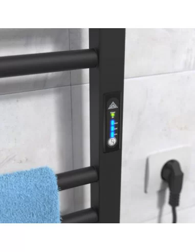 Elektrinis rankšluosčių džiovintuvas ALFA 400x609 juodos sp., Laris