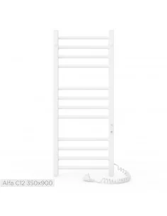 Elektrinis rankšluosčių džiovintuvas ALFA 350x900 baltos sp., Laris